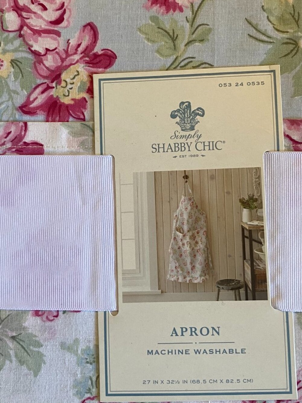 Rare Rachel Ashwell NWT Shabby Chic Apron